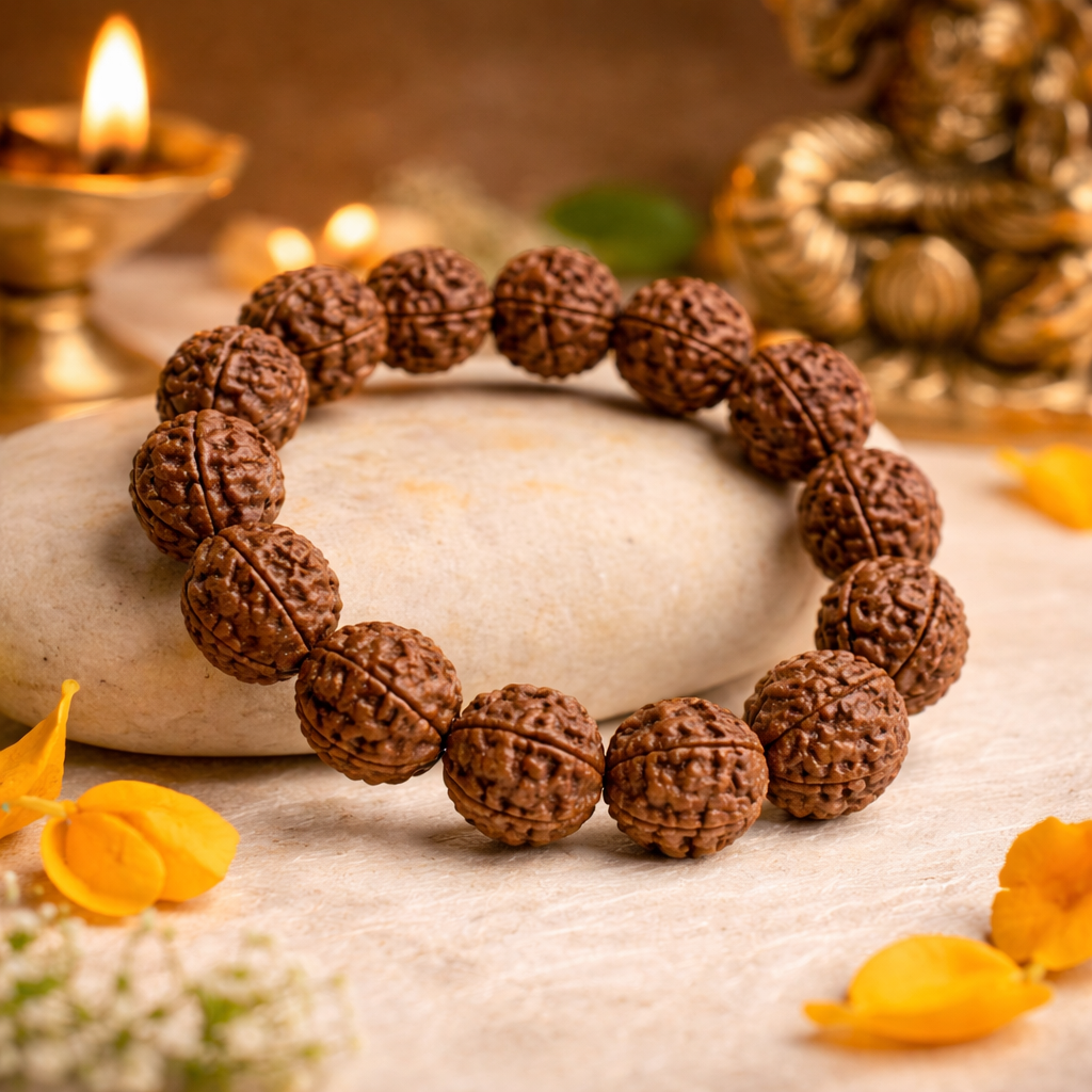 Siddh 7 Mukhi Rudraksha Bracelet