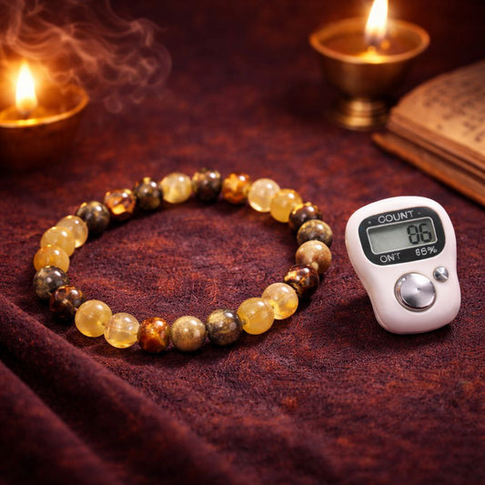 Money Magnet Wealth Bracelet – Original Citrine, Pyrite, Tiger Eye & Aventurine Stones